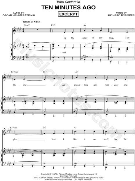 cinderella broadway musical songs